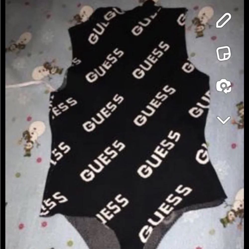 Guess Logo Bodysuit NWT